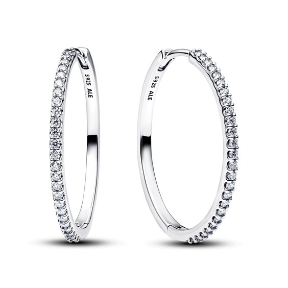 Orecchini Pandora Donna Pavé in Argento Cubic Zirconia 294650C01 - 294650C01